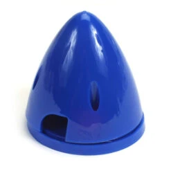 Dubro Products 4 Pin Spinner,1 1/2",Blue