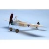 Fokker E.II Walnut Scale S Rubber Powered Kit, 17.5" -Aircraft Model DUM222 A0 4A48HKTA