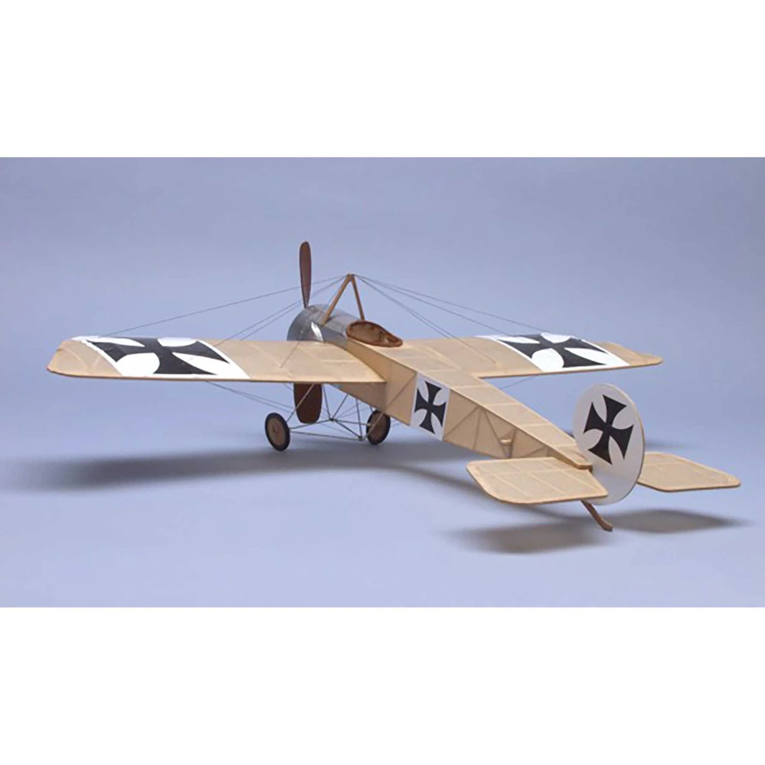 Fokker E.II Walnut Scale S Rubber Powered Kit, 17.5" 4 Fokker E.II Walnut Scale S Rubber Powered Kit, 17.5" - Image 2