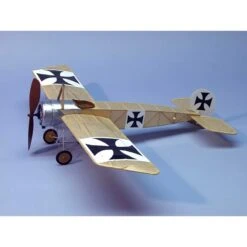 Fokker E.II Walnut Scale S Rubber Powered Kit, 17.5" 9 Fokker E.II Walnut Scale S Rubber Powered Kit, 17.5" -Aircraft Model DUM222 A2 4A48HKTA