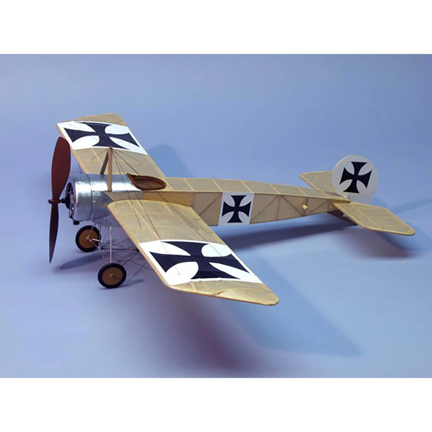 Fokker E.II Walnut Scale S Rubber Powered Kit, 17.5" 5 Fokker E.II Walnut Scale S Rubber Powered Kit, 17.5" - Image 3