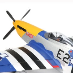 E-Flite P-51D Mustang 1.5m Smart BNF Basic With AS3X And SAFE Select 27 E-Flite P-51D Mustang 1.5m Smart BNF Basic With AS3X And SAFE Select -Aircraft Model EFL01250 A12 4VITQTBB