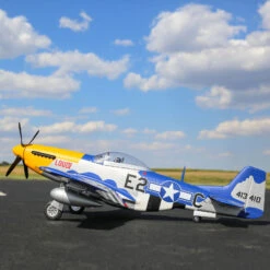 E-Flite P-51D Mustang 1.5m Smart BNF Basic With AS3X And SAFE Select 32 E-Flite P-51D Mustang 1.5m Smart BNF Basic With AS3X And SAFE Select -Aircraft Model EFL01250 A17 4VITQTBB