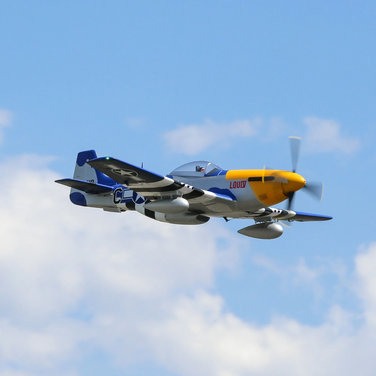 E-Flite P-51D Mustang 1.5m Smart BNF Basic With AS3X And SAFE Select 14 E-Flite P-51D Mustang 1.5m Smart BNF Basic With AS3X And SAFE Select - Image 12