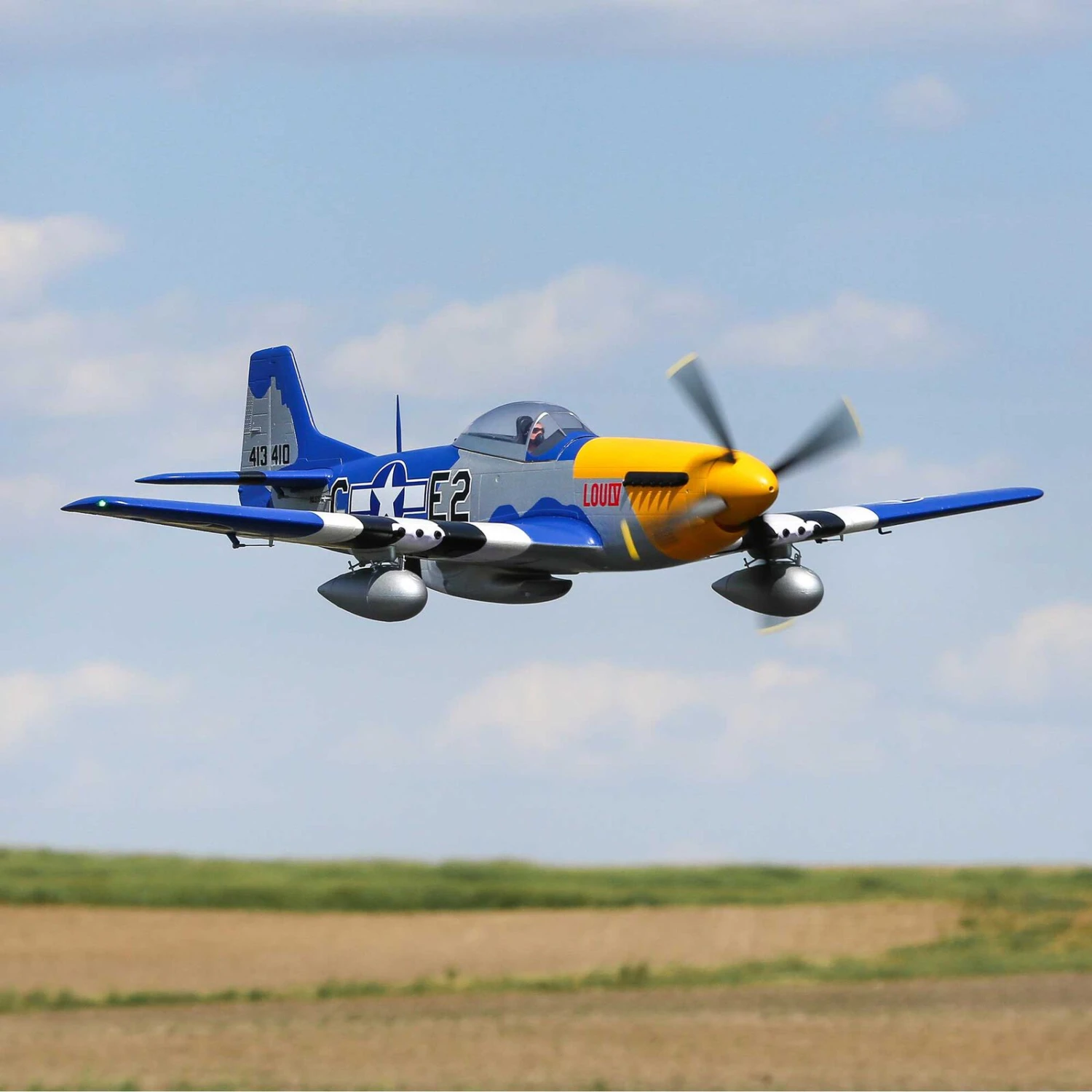 E-Flite P-51D Mustang 1.5m Smart BNF Basic With AS3X And SAFE Select 18 E-Flite P-51D Mustang 1.5m Smart BNF Basic With AS3X And SAFE Select - Image 16