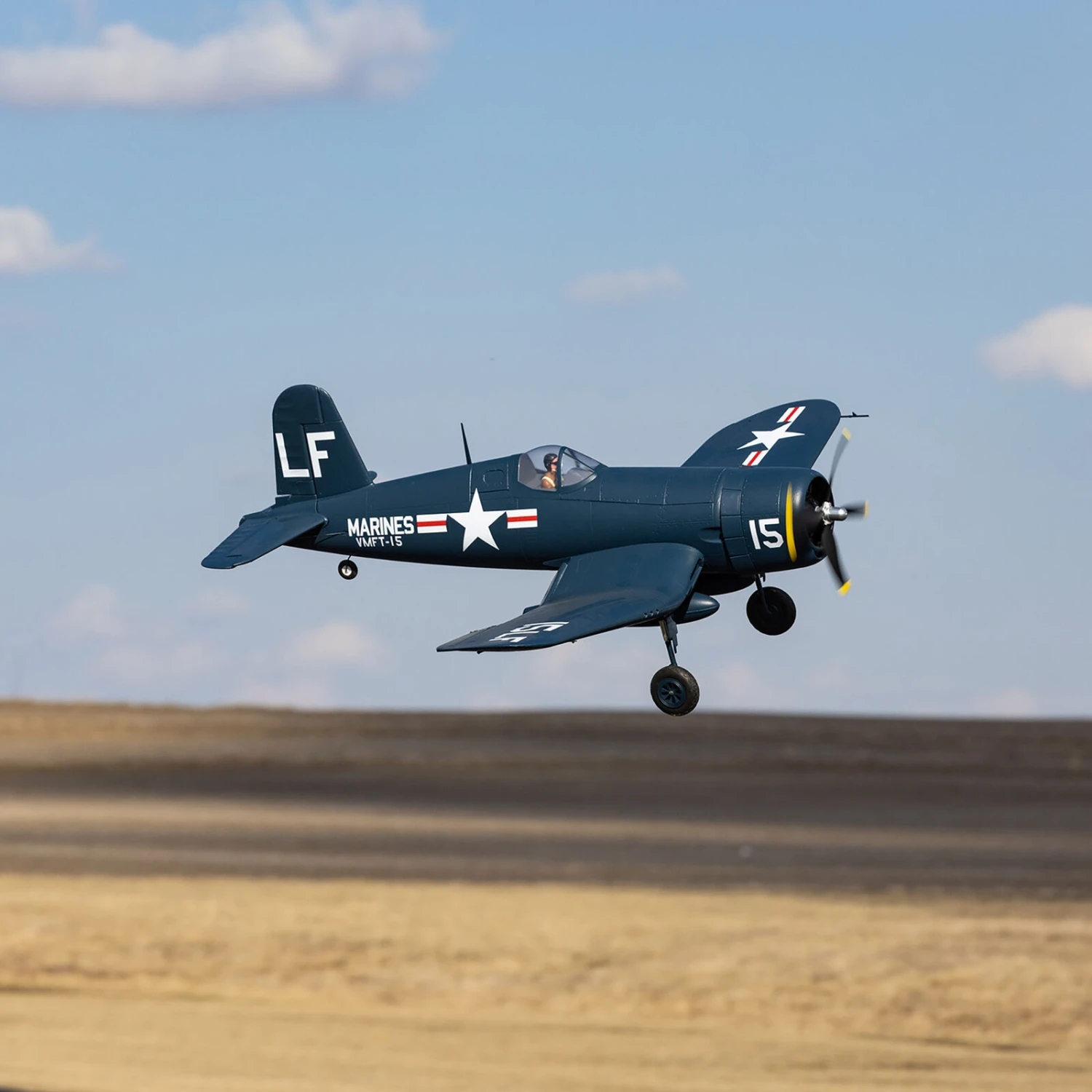 E-Flite F4U-4 Corsair 1.2m BNF Basic With AS3X And SAFE Select 6 E-Flite F4U-4 Corsair 1.2m BNF Basic With AS3X And SAFE Select - Image 4
