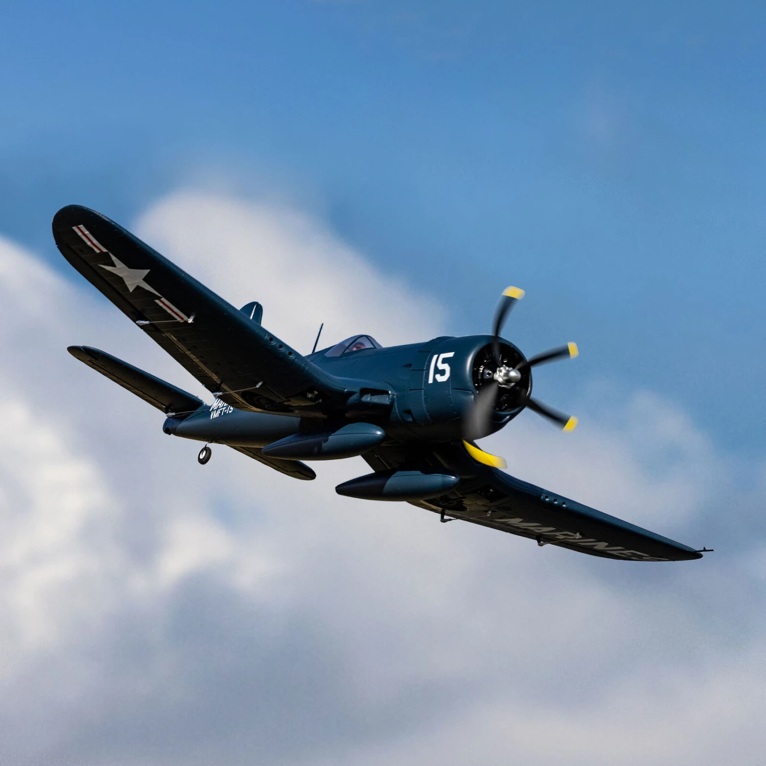E-Flite F4U-4 Corsair 1.2m BNF Basic With AS3X And SAFE Select 11 E-Flite F4U-4 Corsair 1.2m BNF Basic With AS3X And SAFE Select - Image 9