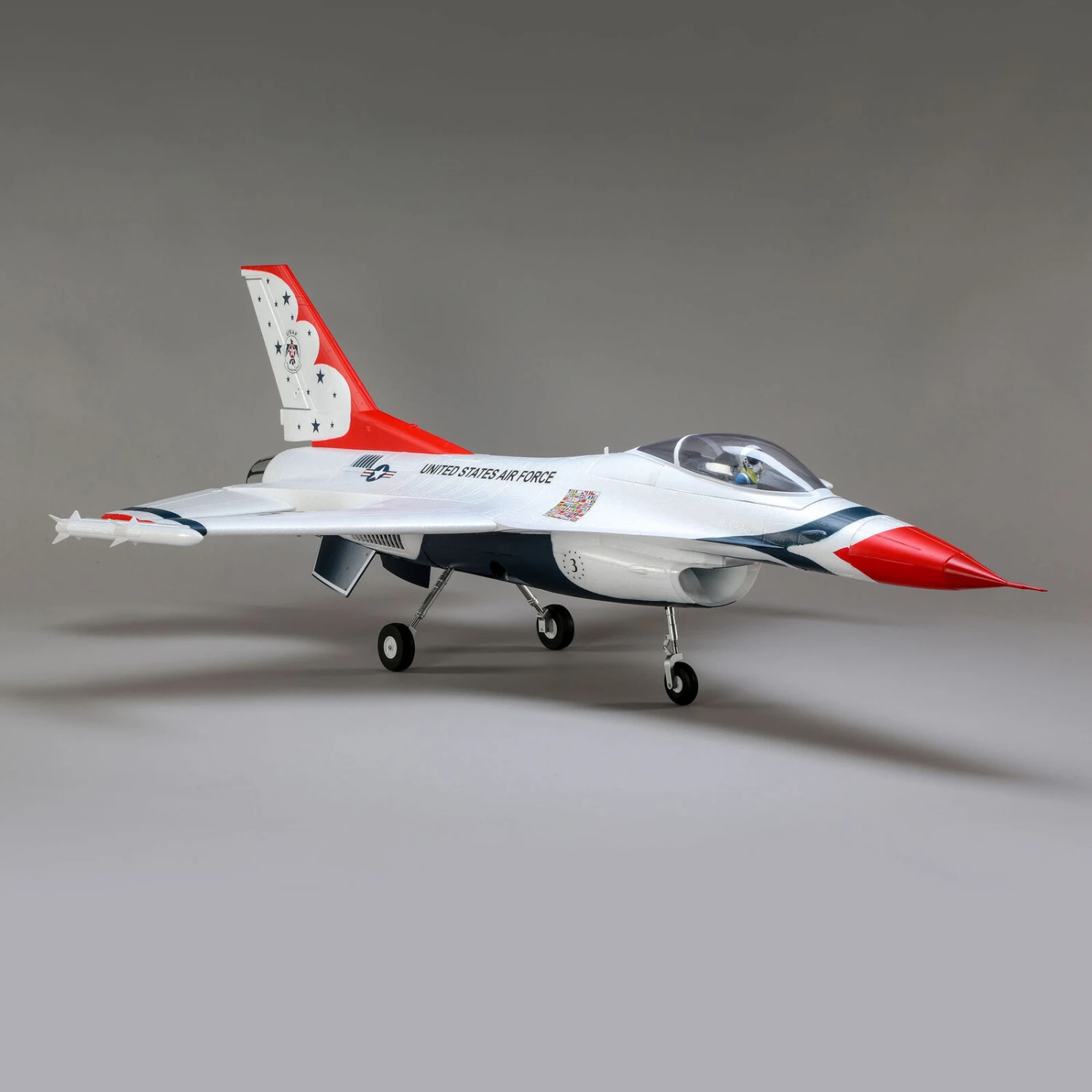 E-Flite F-16 Thunderbirds 70mm EDF Jet BNF Basic With AS3X And SAFE Select 6 E-Flite F-16 Thunderbirds 70mm EDF Jet BNF Basic With AS3X And SAFE Select - Image 4