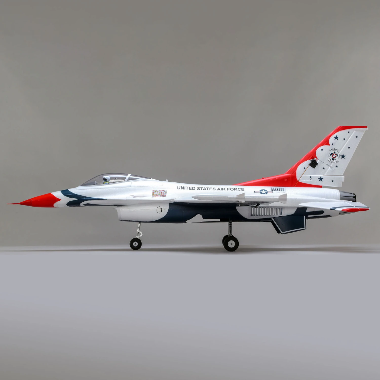 E-Flite F-16 Thunderbirds 70mm EDF Jet BNF Basic With AS3X And SAFE Select 7 E-Flite F-16 Thunderbirds 70mm EDF Jet BNF Basic With AS3X And SAFE Select - Image 5
