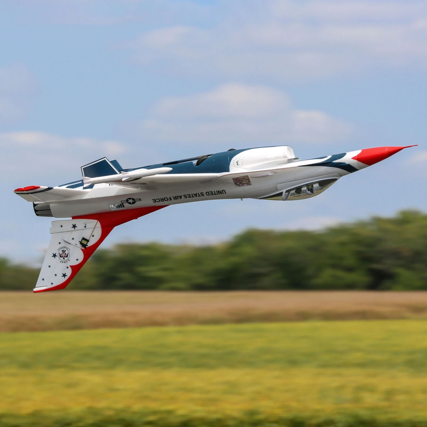 E-Flite F-16 Thunderbirds 70mm EDF Jet BNF Basic With AS3X And SAFE Select 18 E-Flite F-16 Thunderbirds 70mm EDF Jet BNF Basic With AS3X And SAFE Select - Image 16