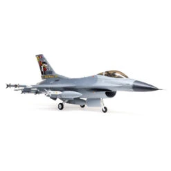 E-Flite F-16 Falcon 80mm EDF Jet Smart BNF Basic With SAFE Select -Aircraft Model EFL87850 A03 FEYXFVVW