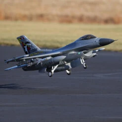 E-Flite F-16 Falcon 80mm EDF Jet Smart BNF Basic With SAFE Select -Aircraft Model EFL87850 A16 FEYXFVVW