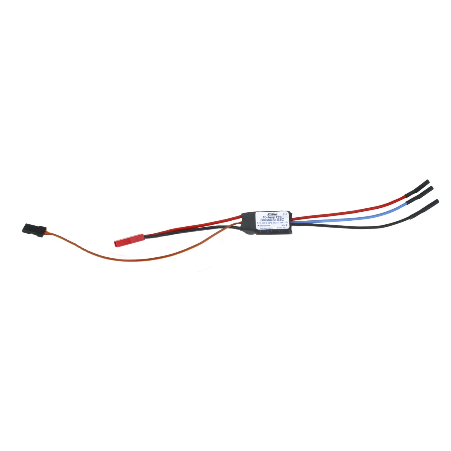 E-Flite 10-Amp Pro BEC Brushless ESC: JST 3 E-Flite 10-Amp Pro BEC Brushless ESC: JST