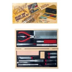 Deluxe Ship Modelers Tool Set Boxed 5 Deluxe Ship Modelers Tool Set Boxed -Aircraft Model EXL44291 A0 SY5B7WA9