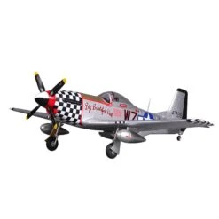 FMS P-51D V2 Big Beautiful Doll PNP, 800mm With Reflex