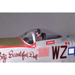 FMS P-51D V2 Big Beautiful Doll PNP, 800mm With Reflex -Aircraft Model FMM016PBBDX A05 GKFUBE3Z