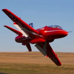 FMS BAE Hawk Red Arrow 80mm EDF PNP With Reflex -Aircraft Model FMM099P2X A10 DOLELM9W