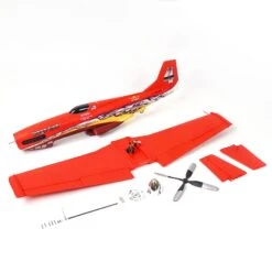 FMS P-51D Mustang Dago Red 1100mm PNP With Reflex -Aircraft Model FMM134PX A07 FQXQCIME