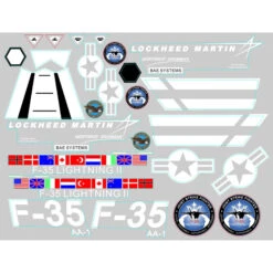 FMS Decal Sheet: F35 V2