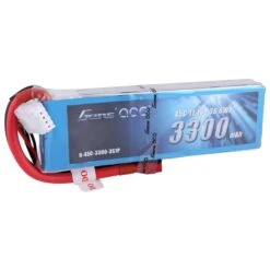 Gens Ace Ace 11.1V 3300mAh 3S 45C LiPo, Deans -Aircraft Model GEA33003S45D A1 X6RO3S7A