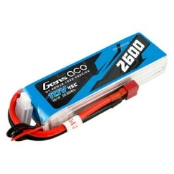 Gens Ace 11.1V 2600mAh 3S 45C LiPo Battery: Deans 10 Gens Ace 11.1V 2600mAh 3S 45C LiPo Battery: Deans -Aircraft Model GEA3S260045D A3 PS65QG1Q