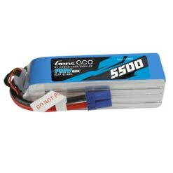 Gens Ace 14.8V 5500mAh 4S 60C Lipo: EC5