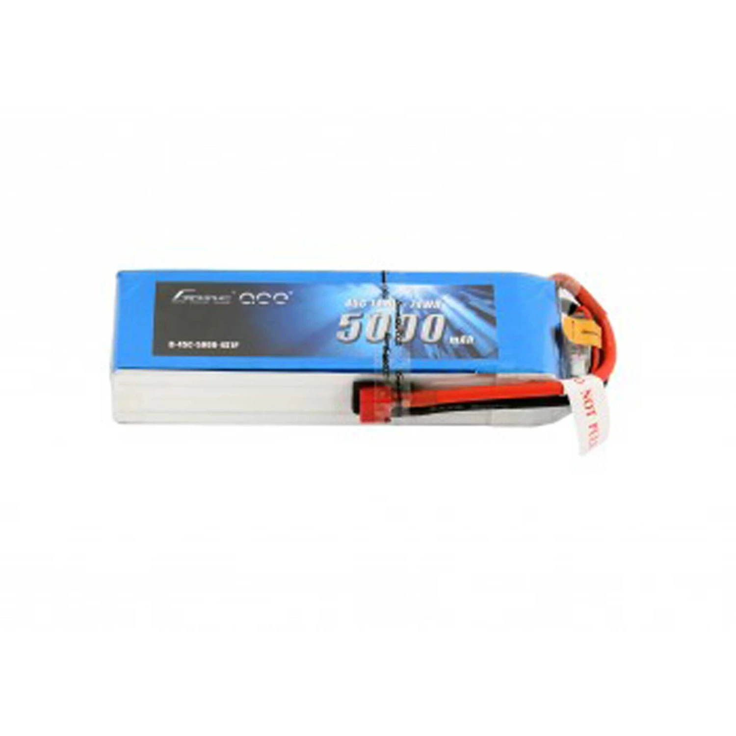 Gens Ace 14.8V 5000 Capacity 4S Voltage 45C LiPo, Deans 3 Gens Ace 14.8V 5000 Capacity 4S Voltage 45C LiPo, Deans