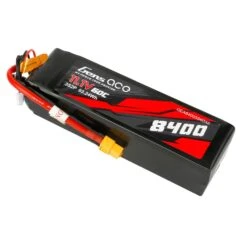 Gens Ace 11.1V 8400mAh 3S2P 60C LiPo Battery: XT60 -Aircraft Model GEA84003S60X6 A2 FHRE782P