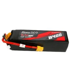 Gens Ace 11.1V 8400mAh 3S2P 60C LiPo Battery: XT60 -Aircraft Model GEA84003S60X6 A4 FHRE782P