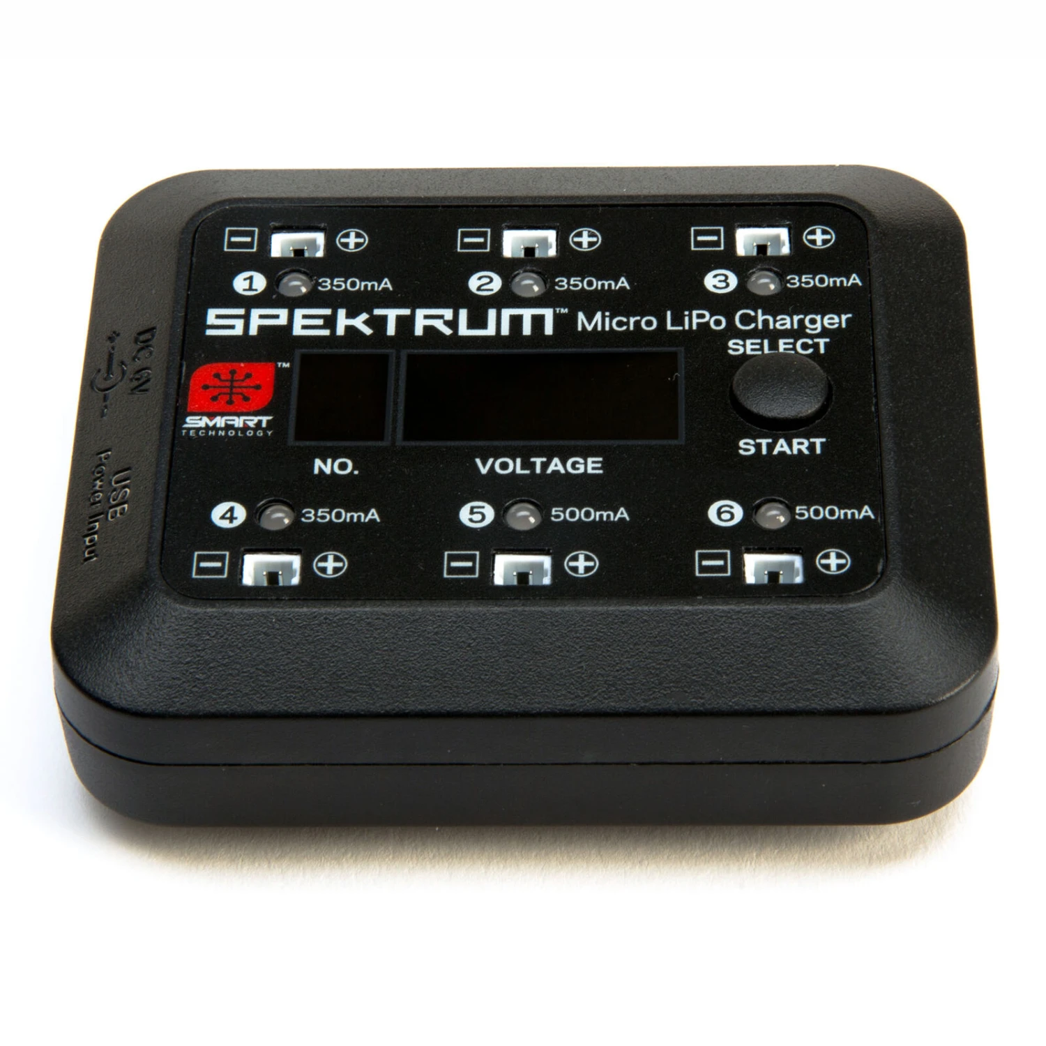 Spektrum 63 Micro 6-port DC/USB 1S LiPo Smart Charger 6 Spektrum 63 Micro 6-port DC/USB 1S LiPo Smart Charger - Image 4