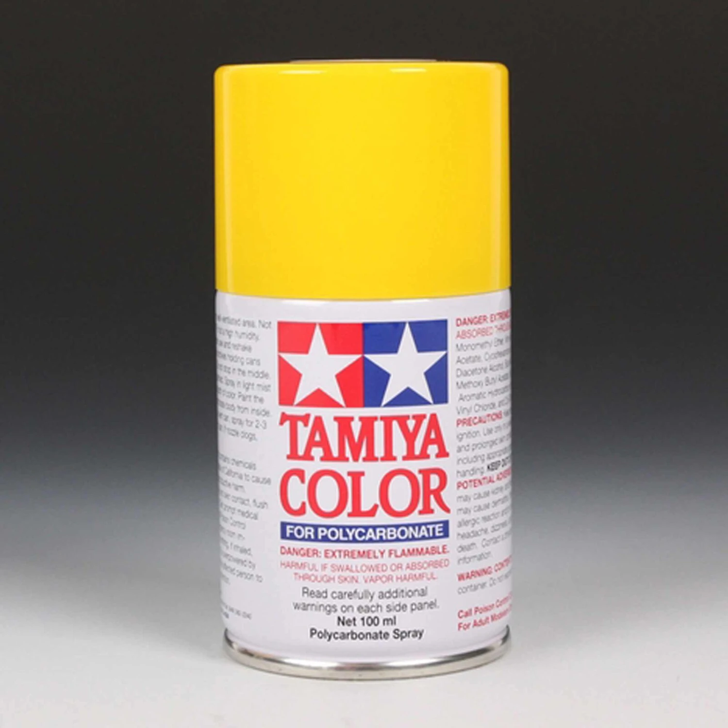 Tamiya Polycarbonate PS-6 Yellow, Spray 100 Ml 3 Tamiya Polycarbonate PS-6 Yellow, Spray 100 Ml