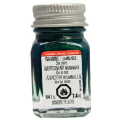 Enamel 1/4 Oz Metal Flake Green