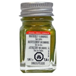 Enamel 1/4 Oz Metal Flake Gold