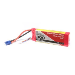 11.1V 3200mAh 3S 30C LiPo: EC3